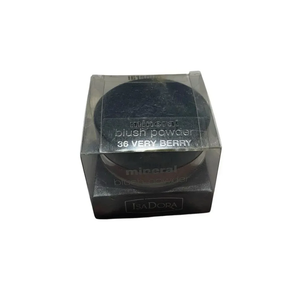 IsaDora Mineral Blush Powder 36 Very Berry Loose‎ Powder 3g .11oz New In Box